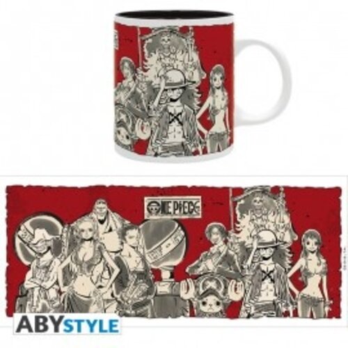 Abystyle One Piece Luffy's Crew Japanese Style Mug 320ml