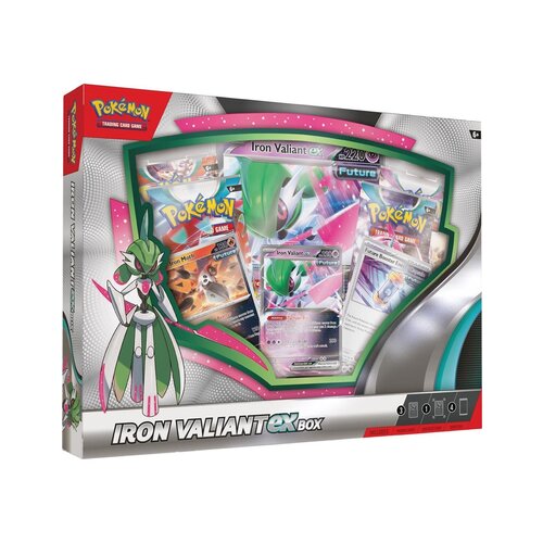 The Pokemon Company Pokemon TCG Iron Valiant EX Box The Pokemon Company Pokemon TCG Iron Valiant EX Box