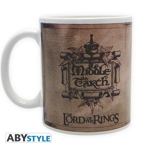 Abystyle Lord of the Rings 320ml MUG Map