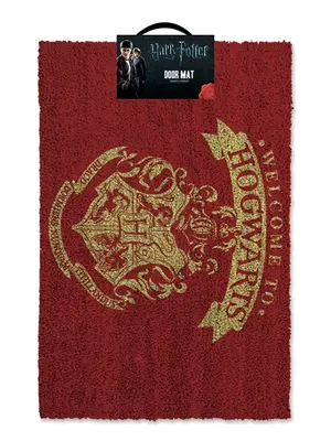 Pyramid Harry Potter Welcome to Hogwarts Doormat 40x60cm PVC met Kokosvezel