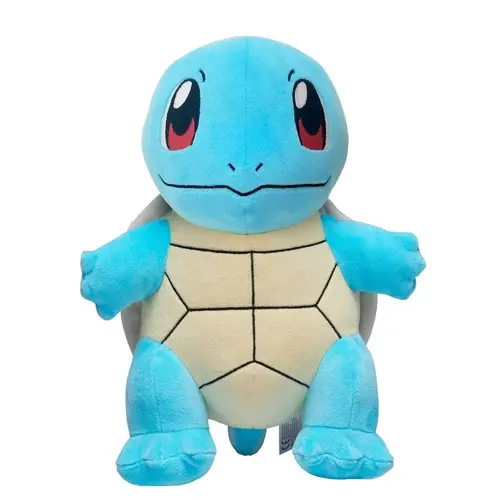 Bandai Red Pokemon Squirtle Pluche 30cm