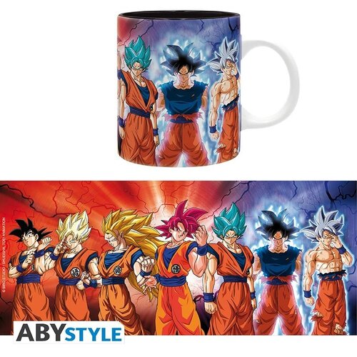 Abystyle Dragon Ball Z Mug 320ml Gokutransformation Abystyle Dragon Ball Z Mug 320ml Gokutransformation