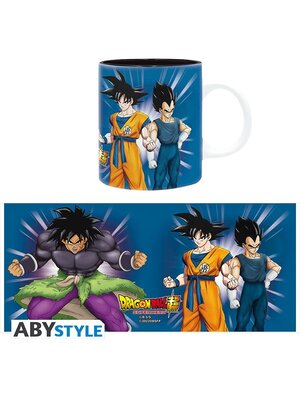 Abystyle Dragon Ball Z Mug 320ml Goku,Vegeta Broly