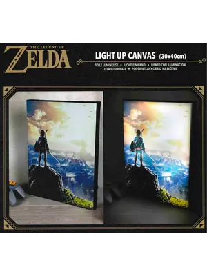 Pyramid The Legend of Zelda Into The Wilds Light Canvas 40x30cm