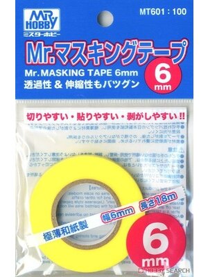 Mr.Hobby MR. Hobby Mr. Masking Tape 6mm MT601:110