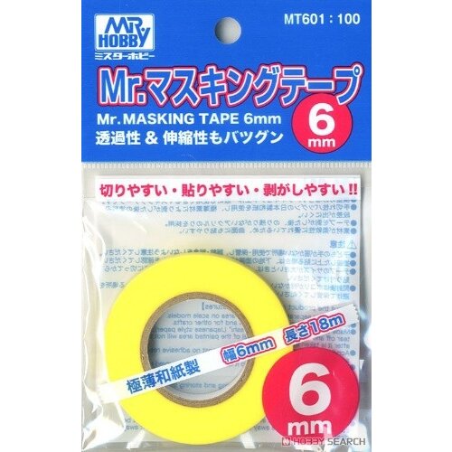Mr.Hobby MR. Hobby Mr. Masking Tape 6mm MT601:110