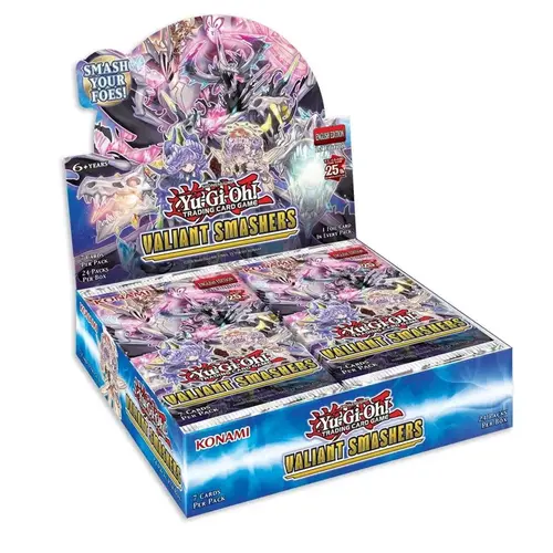 Konami Yu-GI-Oh TCG Valiant SMashers Booster Box (24 Boosters)