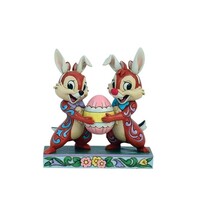 Disney Traditions Mischievous Bunnies Chip and Dale Easter Figure