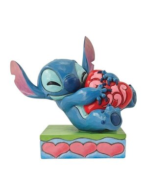 Disney Traditions Stitch Hugging He
