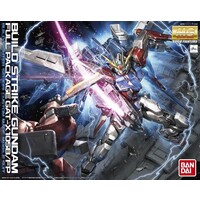 Gundam Build Fighters MG 1/100 Strike Gundam Full Pack Model Kit