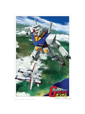 Pyramid Gundam Poster 61x91,5cm Moblie Suit Flight