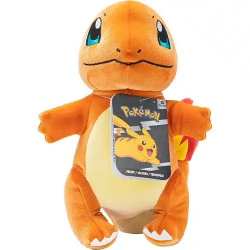 Jazwares Pokemon Charmander Velvet Pluche 20cm