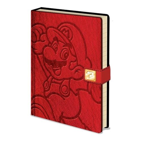 Pyramid Super Mario Bros Premium A5 Notebook