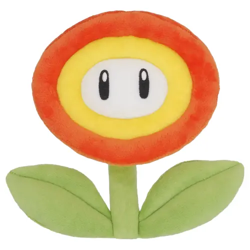 Together Plus Super Mario Bros Fire Flower 18cm Pluche