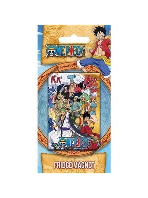 Pyramid One Piece Fridge Magnet Making Wave in Wano