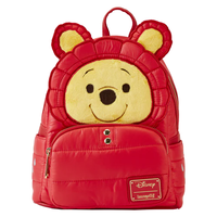 Disney Winnie the Pooh Puffer Jacket Loungefly Mini Backpack