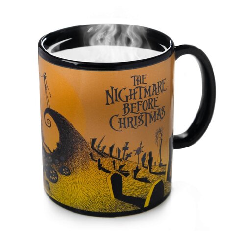 Pyramid Disney NBX Heat Change Mug Graveyard Scene 315ML