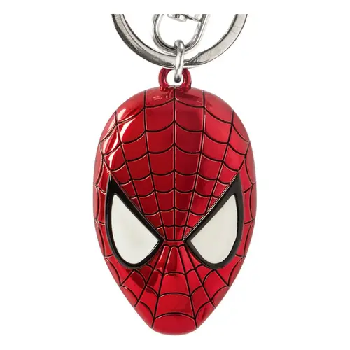 Monogram Marvel Spider-Man Head Metal Keychain