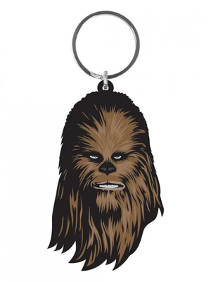 Pyramid Star Wars Chewbacca 6cm Rubber Keyring