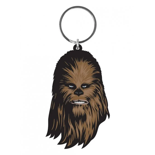 Pyramid Star Wars Chewbacca 6cm Rubber Keyring