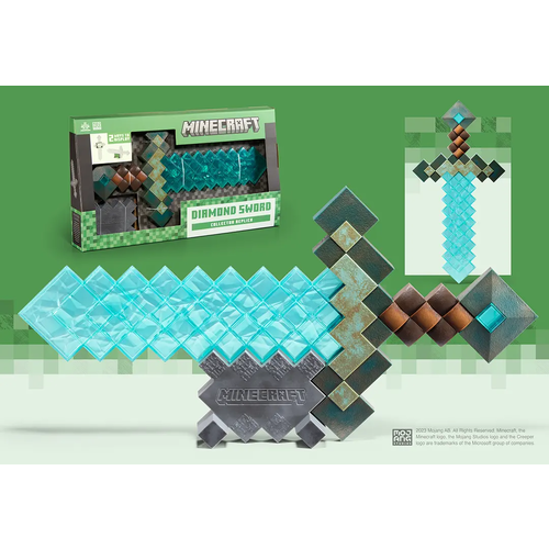 The Noble Collection Minecraft Diamond Sword Collector Replica 51cm Noble Collection