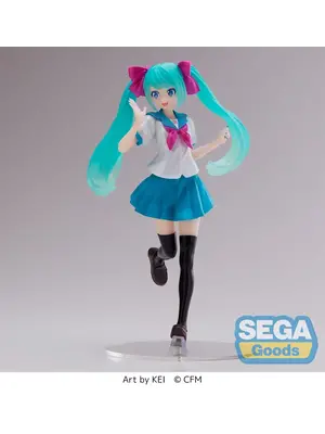 Sega Goods Hatsune Miku 16TH Anniversary Kei Version Luminasta 18cm PVC Statue