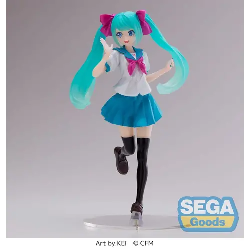 Sega Goods Hatsune Miku 16TH Anniversary Kei Version Luminasta 18cm PVC Statue