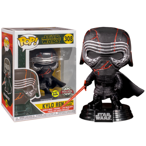 Funko Funko POP! Star Wars 308 Kylo Ren Sup. Leader GITD Special Edition