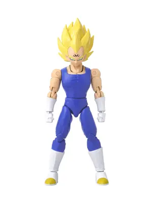 Bandai Red Dragon Ball Majin Vegeta Figure Dragon Stars 17cm