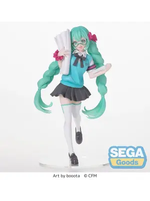 Sega Goods Hatsune Miku 16th Anniversary Booota Version PVC Figure 18cm Luminasta