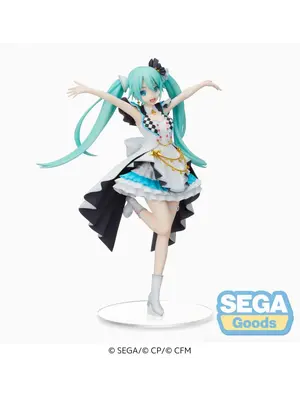 Sega Goods Hatsune Miku Stage Sekai Miku PVC Figure 21cm