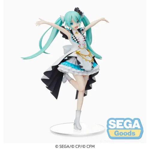 Sega Goods Hatsune Miku Stage Sekai Miku PVC Figure 21cm