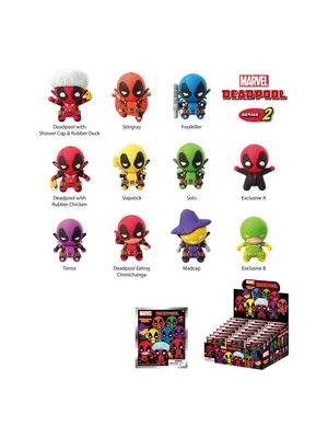 Deadpool 3D Foam Mystery bag Clip K