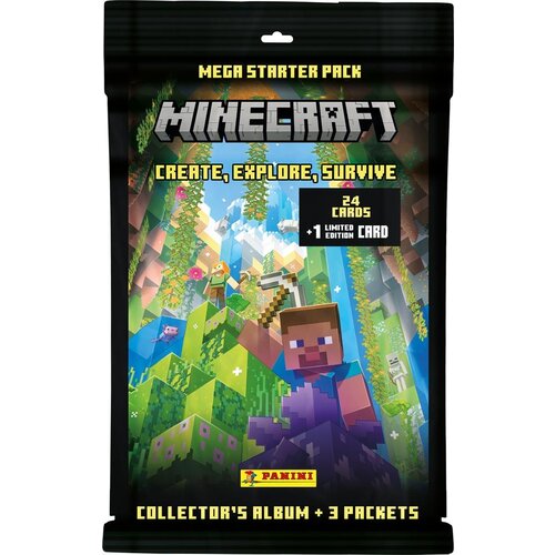 Panini Minecraft Trading Card 3 Mega Starter Pack (Panini)