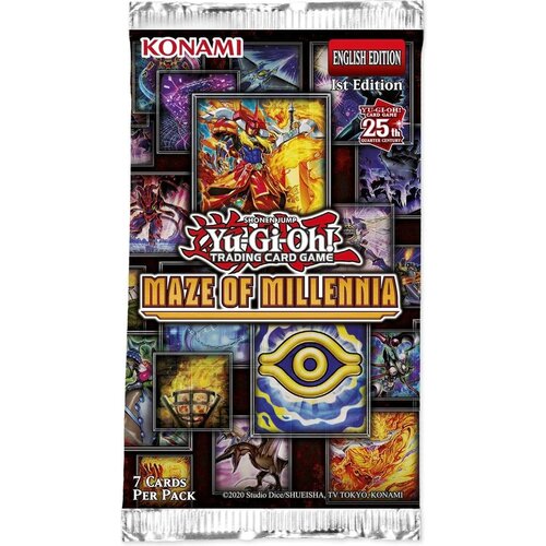 Konami Yu-Gi-Oh TCG Maze of Milennia Booster