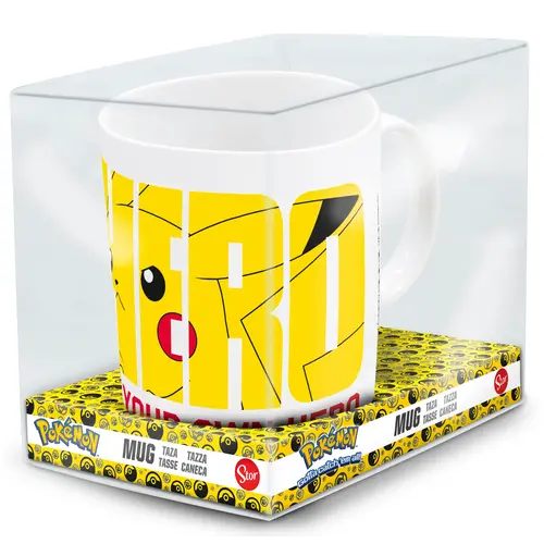 Stor Pokemon Pikachu Hero Mug 325ml