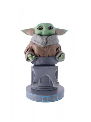 Exquisite Gaming Star Wars The Mandalorian Grogu Seeing Stone Pose Cable Guy Controller And Phone Stand