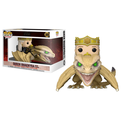 Funko Funko POP! House of Dragons 305 Queen Rhaenyra with Syrax