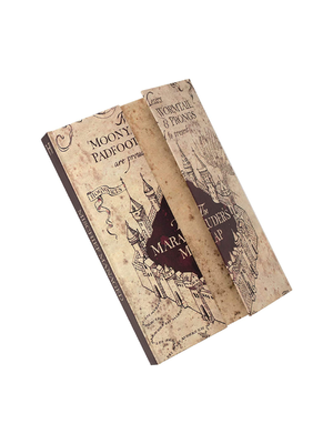 Harry Potter Marauders Map Magnetic Notebook A5