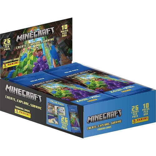 Panini Minecraft TCG Series 3 Fat Pack Booster Box (10 Fat Packs)