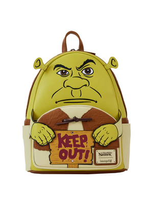 Loungefly Dreamworks Shrek Keep Out Loungefly Mini Backpack