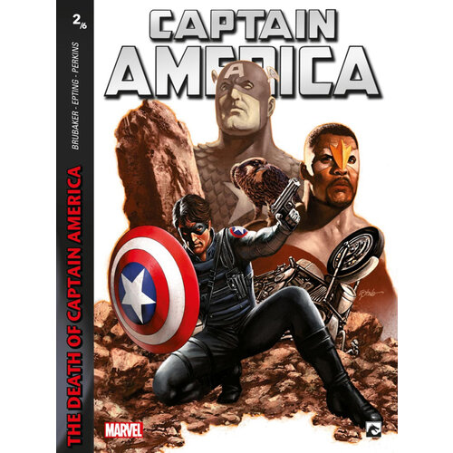 Dark Dragon Books Marvel The Death of Captain America 2/6 Comic Softcover NL