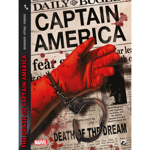 Dark Dragon Books Marvel The Death of Captain America 1/6 Comic Softcover NL