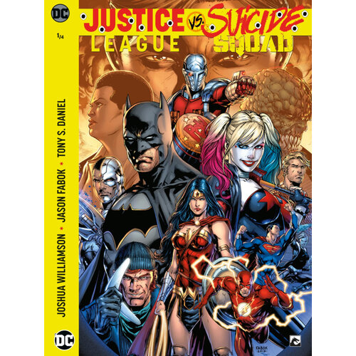 Dark Dragon Books DC Justice League vs Suicide Squad 1/4 Comic Softcover NL