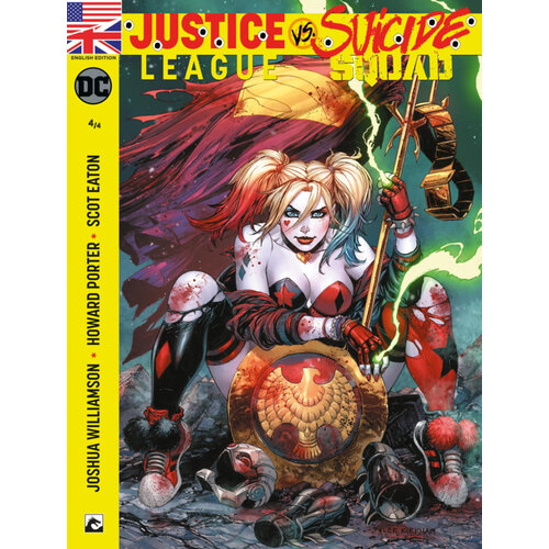 Dark Dragon Books DC Justice League vs Suicide Squad 4/4 Comic Softcover ENG