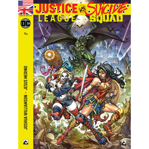 Dark Dragon Books DC Justice League vs Suicide Squad 2/4 Comic Softcover ENG