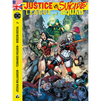 DC Justice League vs Suicide Squad 3/4 Comic Softcover ENG