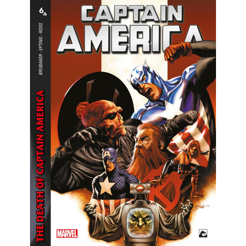 Dark Dragon Books Marvel The Death of Captain America 6/6 Comic Softcover NL