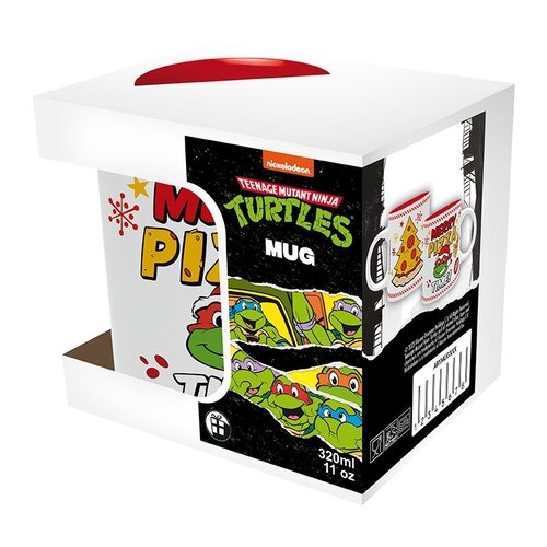 The Good Gift TMNT Turtles Merry Pizza Time 320Ml Mug