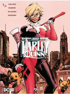 Dark Dragon Books Batman White Night Presenteert Harley Quinn 1/2 Comic Soft Cover NL